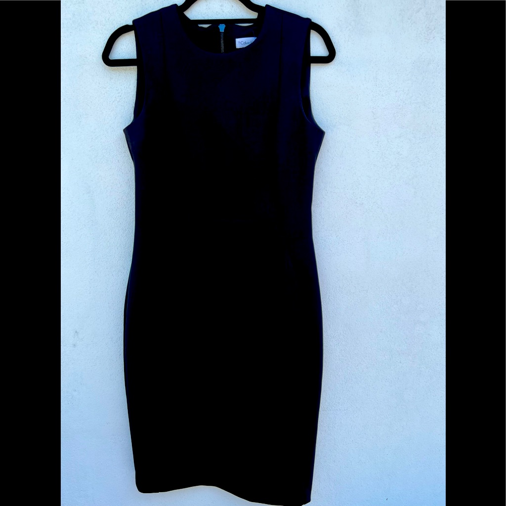 Black Calvin Klein Dress Size 8. Gently Worn.